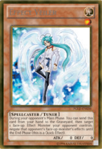 Effect Veiler - PGLD-EN036 Gold Rare 1st Edition