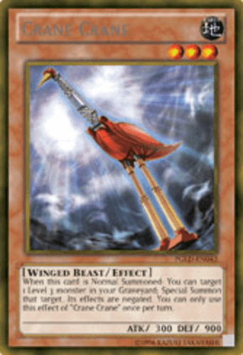 Crane Crane - PGLD-EN042 Gold Rare 1st Edition