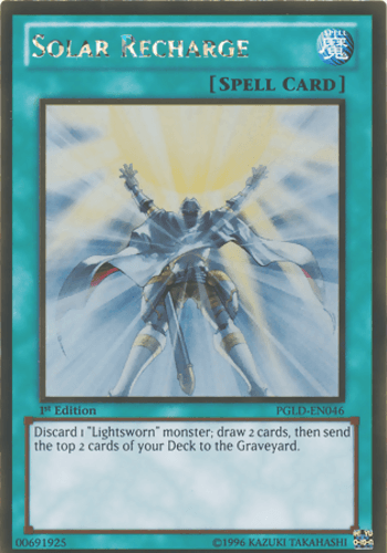 Solar Recharge - PGLD-EN046 Gold Rare 1st Edition
