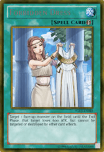 Forbidden Dress - PGLD-EN049 Gold Rare 1st Edition