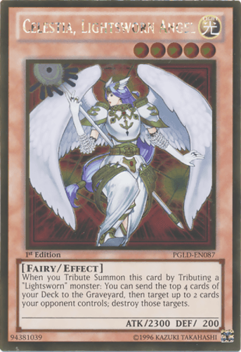 Celestia, Lightsworn Angel - PGLD-EN087 Gold Rare Unlimited
