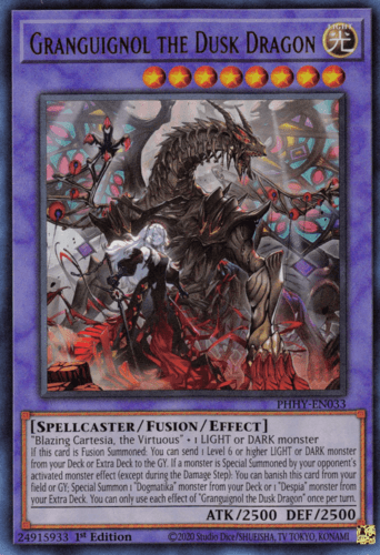 Granguignol the Dusk Dragon - PHHY-EN033 Starlight Rare 1st Edition