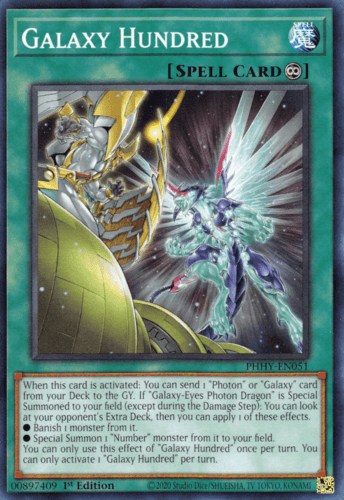 Galaxy Hundred - PHHY-EN051 Common 1st Edition