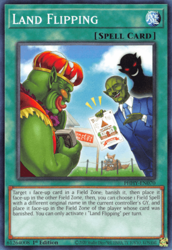Land Flipping - PHHY-EN070 Common 1st Edition