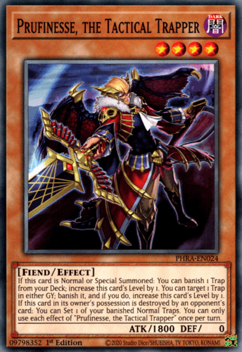 Prufinesse, the Tactical Trapper - PHRA-EN024 Common 1st Edition
