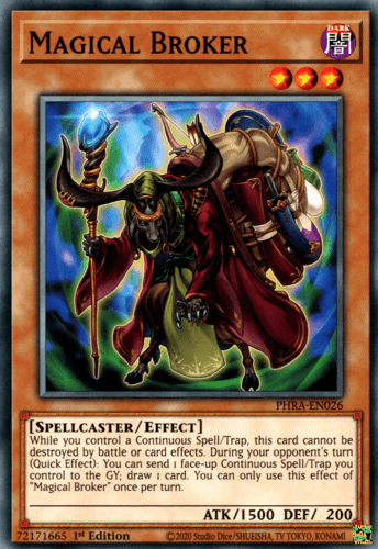 Magical Broker - PHRA-EN026 Common 1st Edition