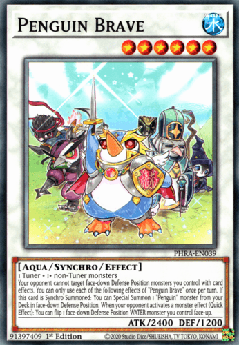 Penguin Brave - PHRA-EN039 Common 1st Edition