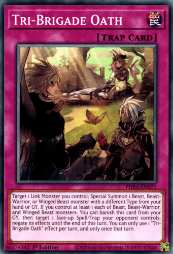Tri-Brigade Oath - PHRA-EN071 Common 1st Edition