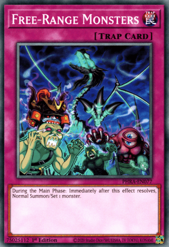 Free-Range Monsters - PHRA-EN077 Common 1st Edition