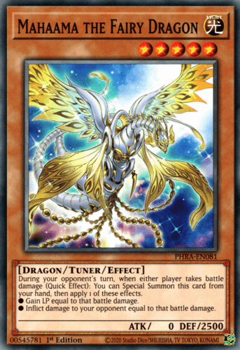 Mahaama the Fairy Dragon - PHRA-EN081 Common 1st Edition