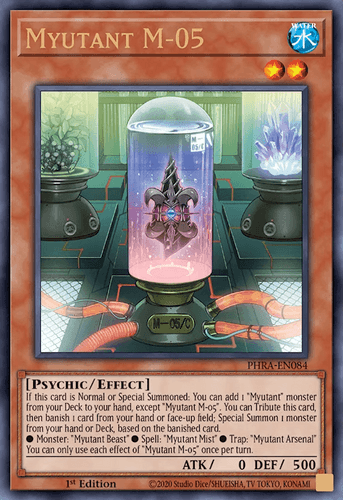 Myutant M-05 - PHRA-EN084 Ultra Rare 1st Edition