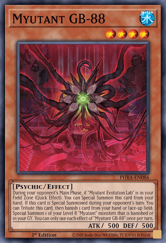 Myutant GB-88 - PHRA-EN086 Common 1st Edition