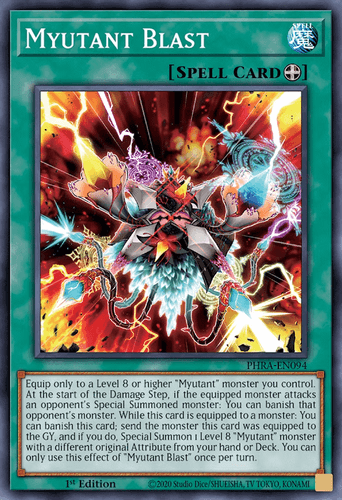 Myutant Blast - PHRA-EN094 Common 1st Edition