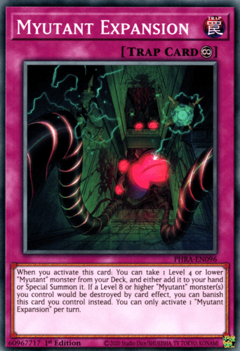 Myutant Expansion - PHRA-EN096 Common 1st Edition