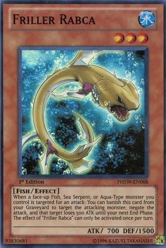 Friller Rabca - PHSW-EN008 Super Rare 1st Edition