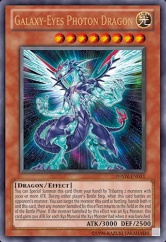 Galaxy-Eyes Photon Dragon - PHSW-EN011 Ghost Rare 1st Edition