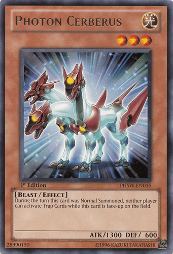 Photon Cerberus - PHSW-EN015 Rare 1st Edition