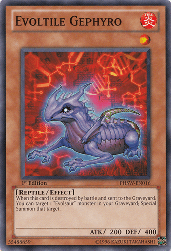 Evoltile Gephyro - PHSW-EN016 Common 1st Edition
