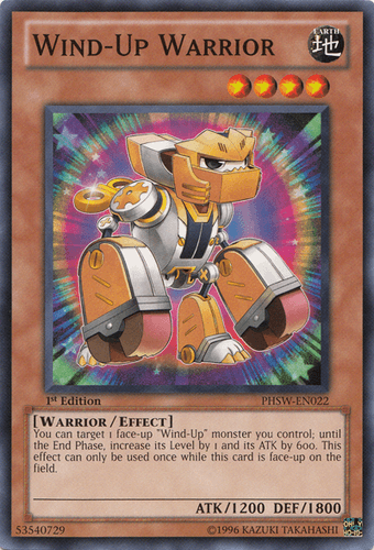 Wind-Up Warrior - PHSW-EN022 Common 1st Edition