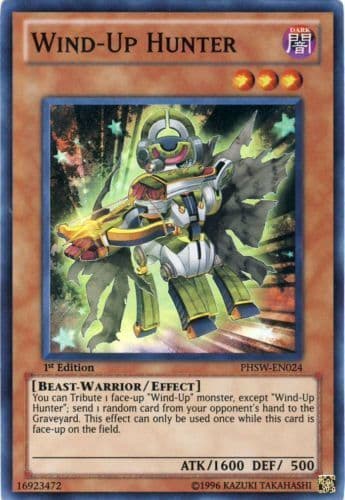 Wind-Up Hunter - PHSW-EN024 Super Rare Unlimited