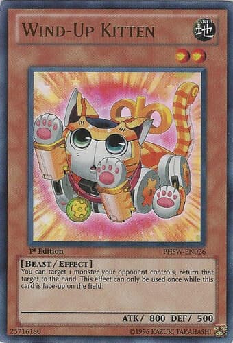 Wind-Up Kitten - PHSW-EN026 Ultimate Rare Unlimited