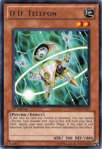 D.D. Telepon - PHSW-EN027 Rare 1st Edition