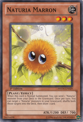 Naturia Marron - PHSW-EN029 Common 1st Edition