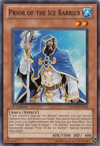 Prior of the Ice Barrier - PHSW-EN030 Common 1st Edition