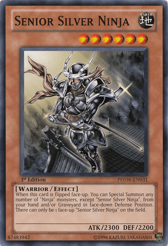 Senior Silver Ninja - PHSW-EN031 Common 1st Edition