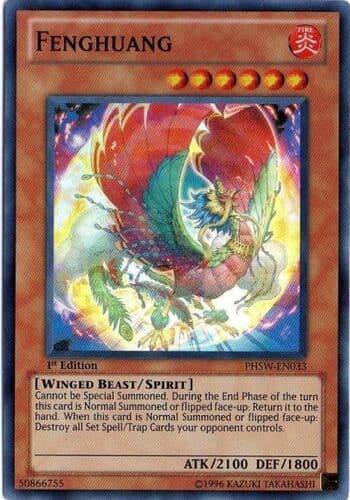 Fenghuang - PHSW-EN033 Super Rare 1st Edition