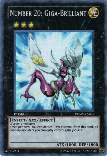 Number 20: Giga-Brilliant - PHSW-EN042 Super Rare Unlimited