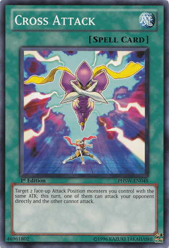 Cross Attack - PHSW-EN048 Common 1st Edition