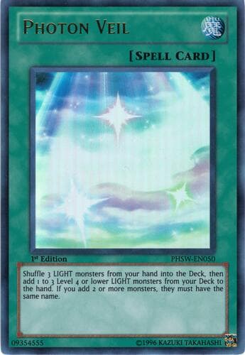 Photon Veil - PHSW-EN050 Ultimate Rare 1st Edition