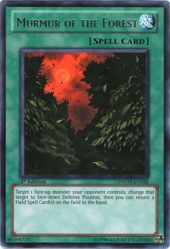 Murmur of the Forest - PHSW-EN058 Rare Unlimited