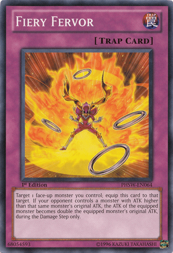 Fiery Fervor - PHSW-EN064 Common 1st Edition