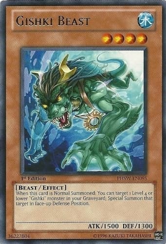 Gishki Beast - PHSW-EN095 Rare Unlimited