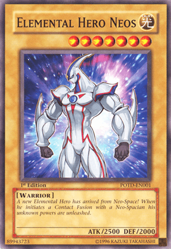 Elemental HERO Neos - POTD-EN001 Common Unlimited