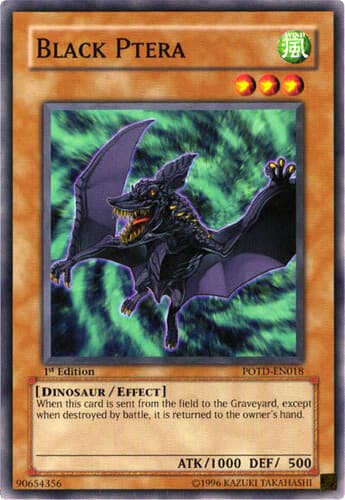Black Ptera - POTD-EN018 Common 1st Edition