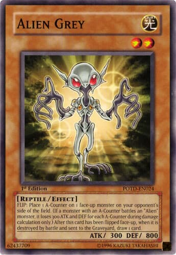 Alien Grey - POTD-EN024 Common 1st Edition