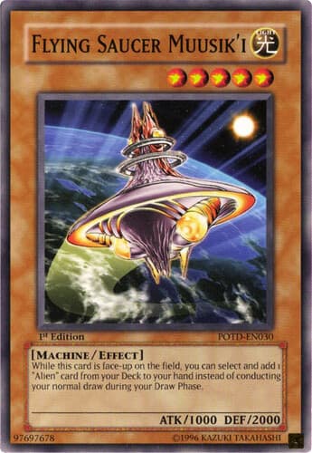 Flying Saucer Muusik'i - POTD-EN030 Common Unlimited