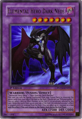 Elemental HERO Dark Neos - POTD-EN033 Ultimate Rare Unlimited
