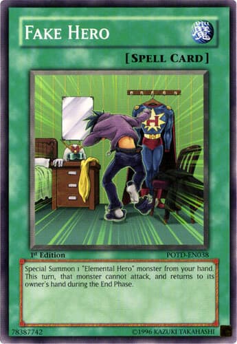 Fake Hero - POTD-EN038 Common Unlimited