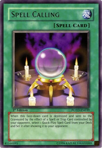 Spell Calling - POTD-EN039 Ultimate Rare Unlimited