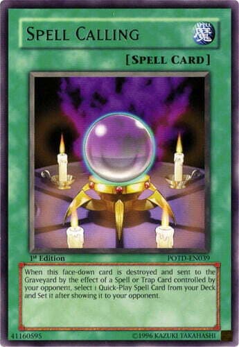Spell Calling - POTD-EN039 Rare Unlimited