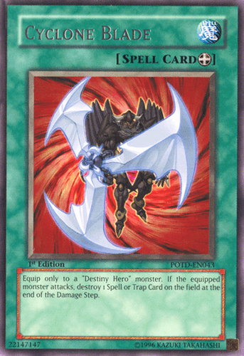 Cyclone Blade - POTD-EN043 Ultimate Rare Unlimited