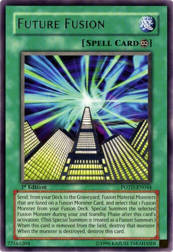 Future Fusion - POTD-EN044 Ultimate Rare 1st Edition
