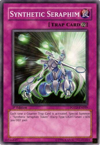 Synthetic Seraphim - POTD-EN059 Common 1st Edition