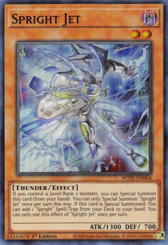 Spright Jet - POTE-EN004 Super Rare Unlimited