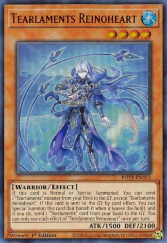 Tearlaments Reinoheart - POTE-EN015 Ultra Rare 1st Edition