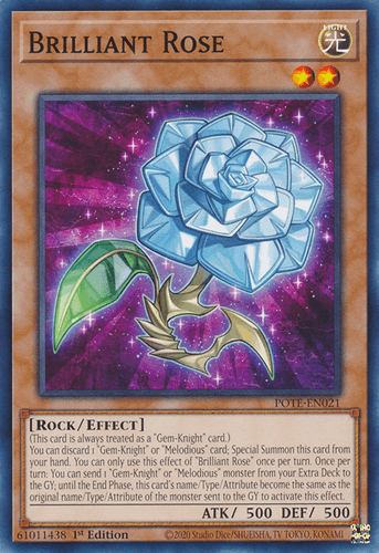 Brilliant Rose - POTE-EN021 Common 1st Edition